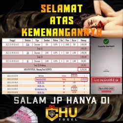 Promo pertama slot tergacor CHUTOGEL